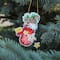 Crystal Art Christmas Tree Toy Plastic Canvas Counted Cross Stitch KitSet Of Pictures Christmas Toys